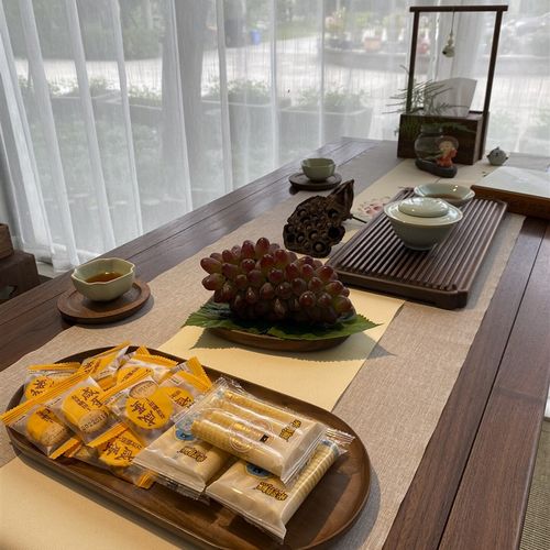 北美黑胡桃木新中式实木茶几阳台移动小型茶桌茶台桌迷你休闲家用