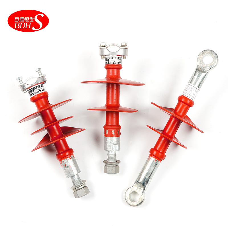 复合针式绝缘子FPQ-10/3T20 12kv/4T20 16 18 高压复合针式绝缘子