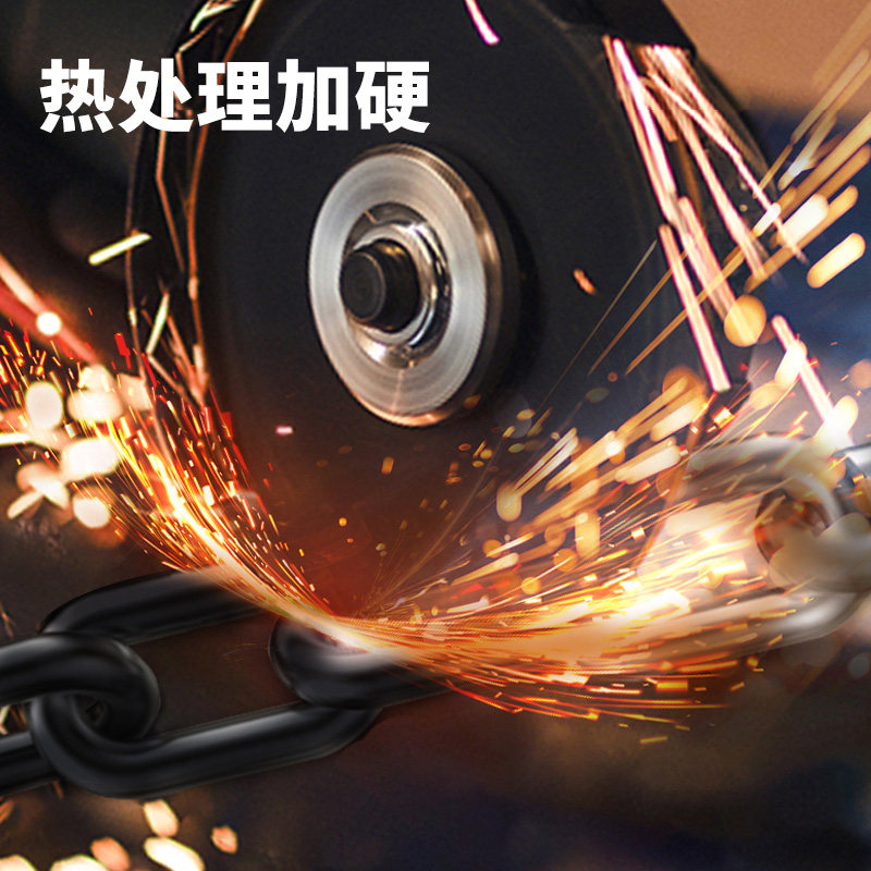 好汉锁具电动车锁链条锁加粗防盗锁C级摩托车锁抗液压剪铁链子锁