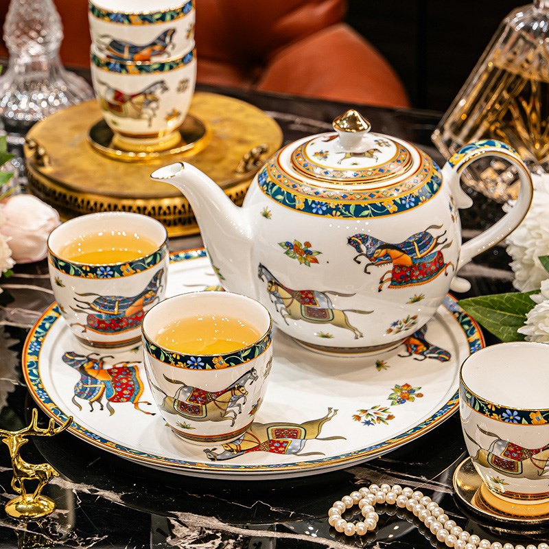 乔迁新居礼品轻奢水壶套装杯子杯具高级感水杯家用茶具礼物送礼