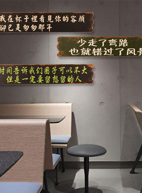 复古创意挂牌饭店包房门牌定制网红风烧烤店酒吧墙面木牌装饰挂件