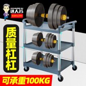 酒店收餐车收碗车饭厅饭店多功能手推车垃圾桶三层小推车送餐车