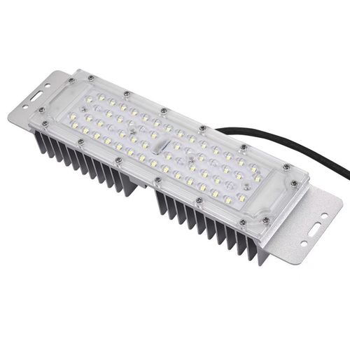 led模组路灯维修配件灯芯板30W光源板户外长方形灯头修理零件50W