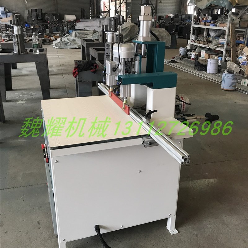 木工机械 MZ6415立卧钻孔机 气动橱柜门三合一钻床 卧式水平钻孔
