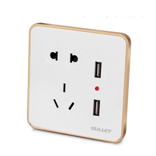 开关插座家用暗装86型家装装修套装带五孔118多孔多功能墙上面板