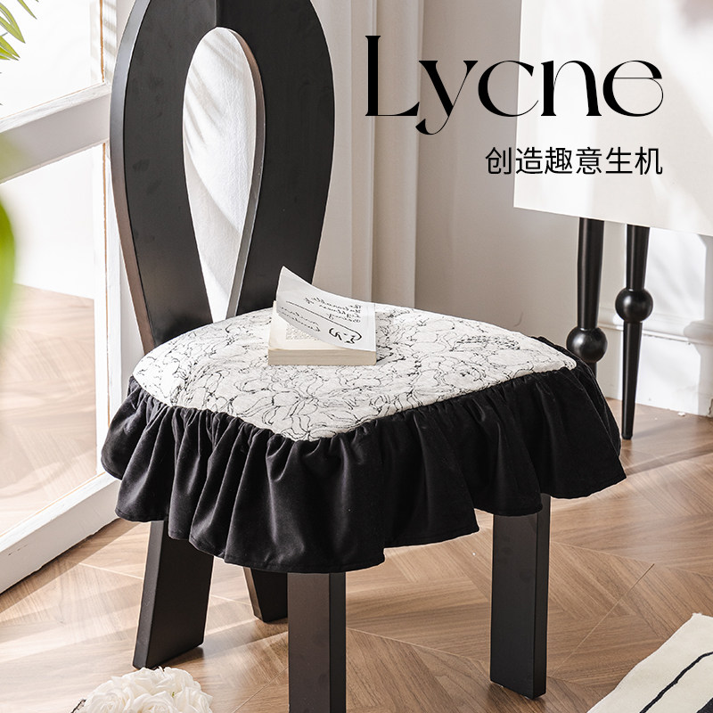 氛围感高级感美式圆形方形椅垫飘窗台坐垫藤椅餐桌椅防滑鞋凳垫子,居家布艺,椅垫,淘宝优惠券,粉丝福利购,淘宝优惠卷