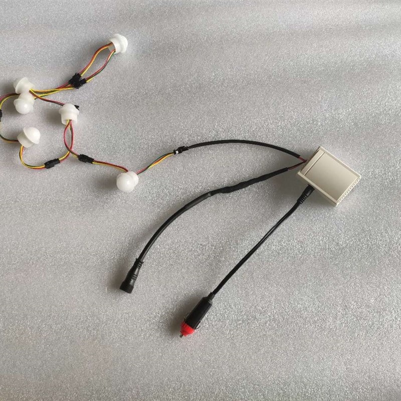 发电单车配套灯带灯泡骑行速度控制灯带速度不骑灯带回流速度