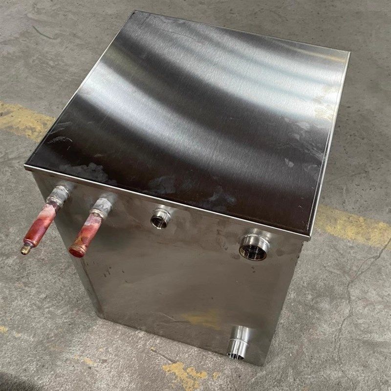 工业冷水机专用3h04不锈钢水箱配套不锈钢盘管3P5P10P15P20蒸发器