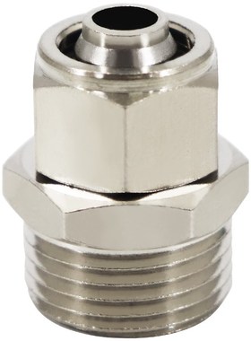 铜气动快速12-04气管快拧接头PC8-02锁母螺纹直通4-M5/6-W01/10-0