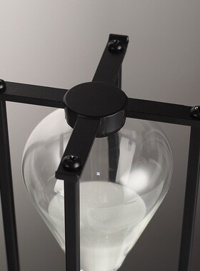 复古沙漏b计时器摆件30分钟高档创意客厅桌面装饰品办公室流沙摆