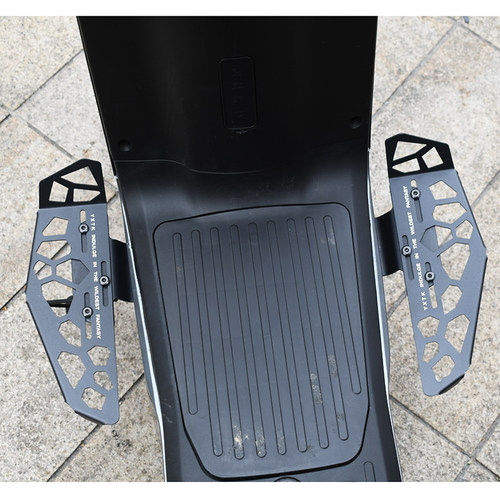 于小牛G0 F0电动车 前踏板 大脚踏 金属K搁脚L型挡脚 脚踩改装配