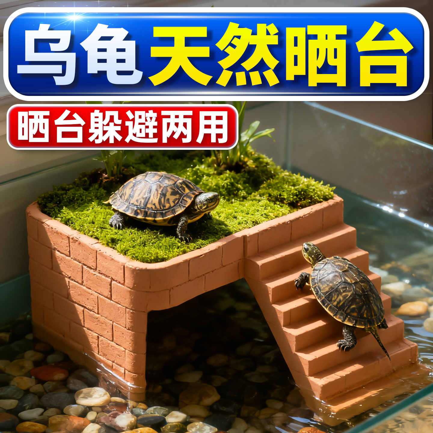 海洛伊乌龟爬台晒台躲避屋