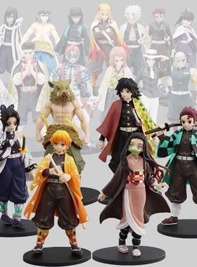 极速1pcs Demon Slayer Anime Figure Kamado Nezuko Kochou Shin