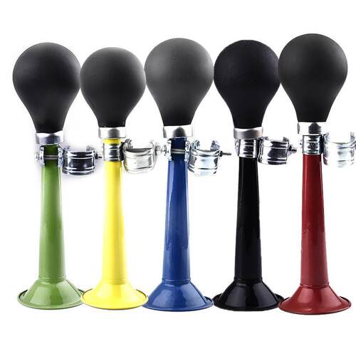 好货Bicycle Bike Cycling Air Horn Bell Alarm Retro Metal Twi