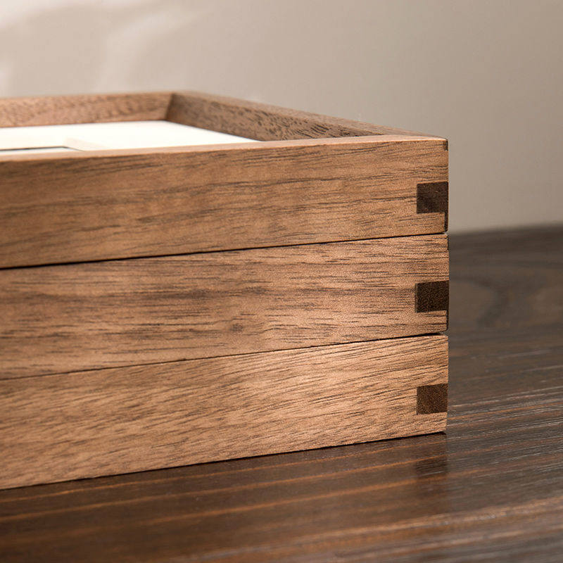 极速实木立体卯榫黑胡桃6寸7寸8寸洗照片做成相框挂墙相册框刻印