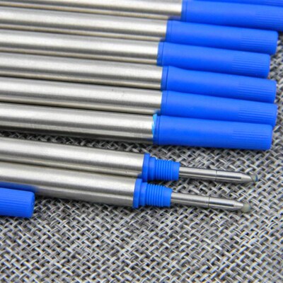 好货10Pcs good Quality BLE and black ink refill for rollerba