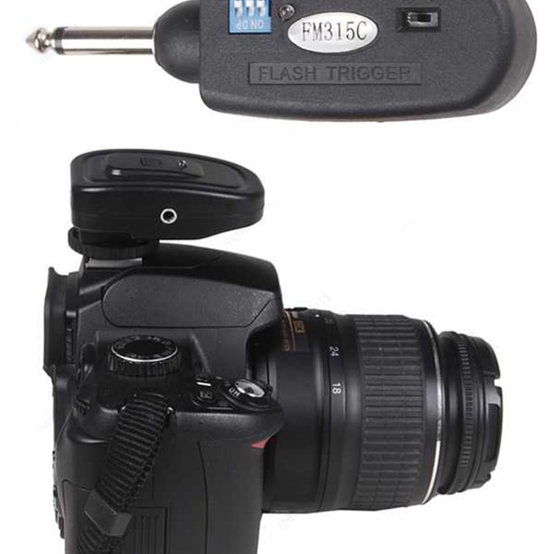 新品特价迪生FM315C触发器外拍灯引闪器和影棚闪光灯两用触发