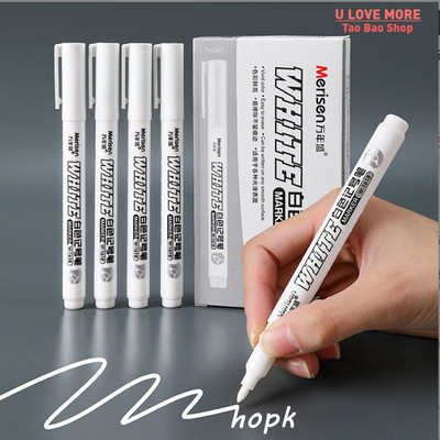 好货White Marker Pen Alcohol Paint Oily Waterproof Tire Pain
