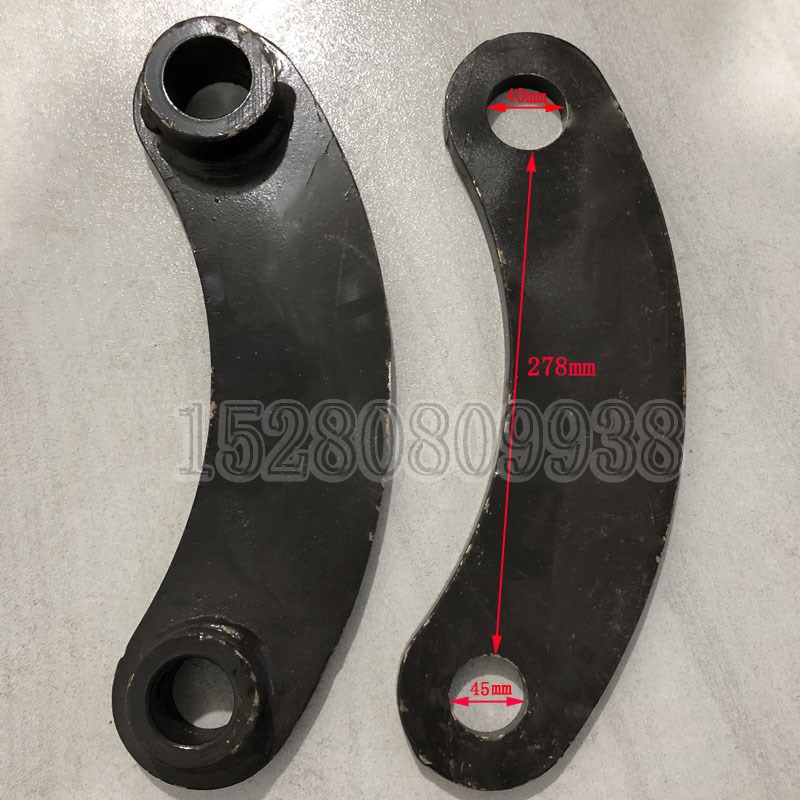 速发鑫豪劲工G608/S75/SJG85轮式挖掘机配件斗月 板挖牙转斗拉杆