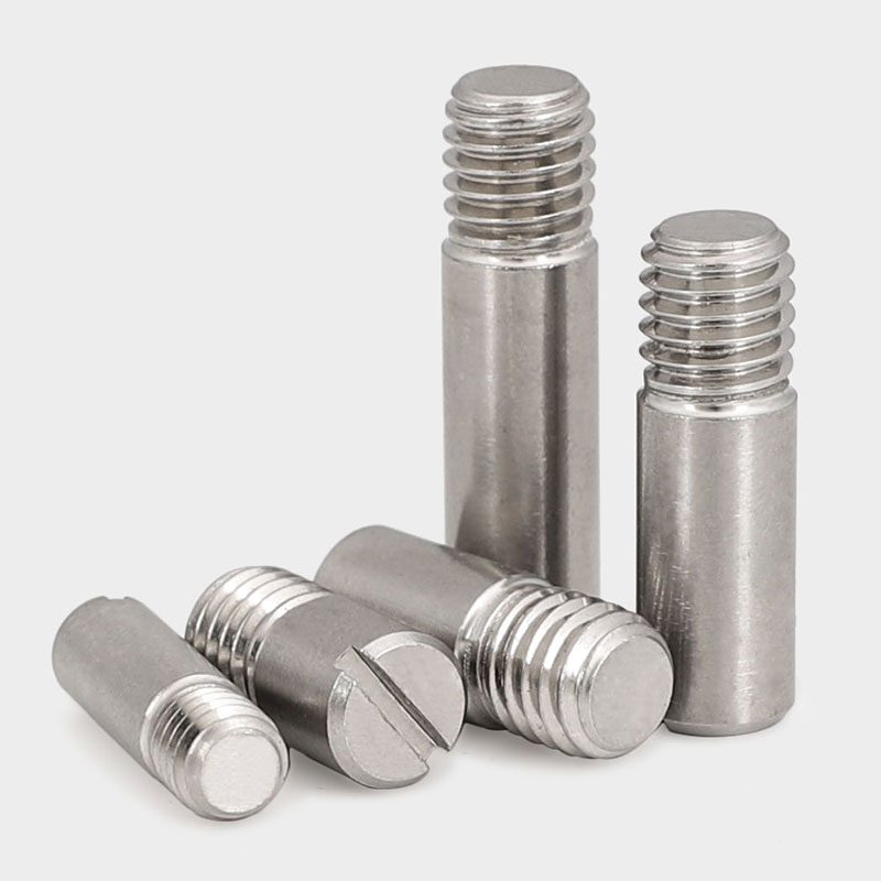 速发2.5M4纹0M6M8M10 54不锈钢GB878一字槽外螺M圆柱销销轴
