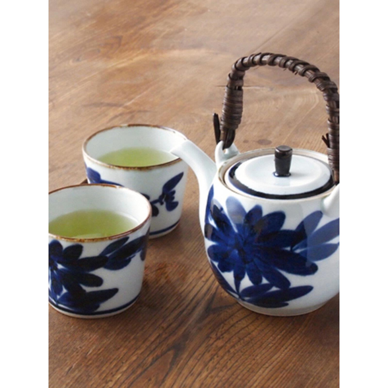 日本制BARBAR马场商店职人手绘陶瓷茶壶土瓶手握猪口杯
