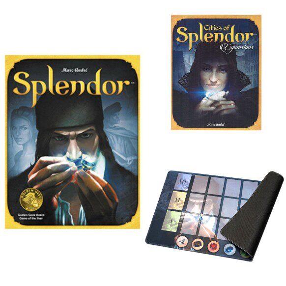 英文版Splendor board game璀璨桌游宝石商人休闲聚会棋牌游戏