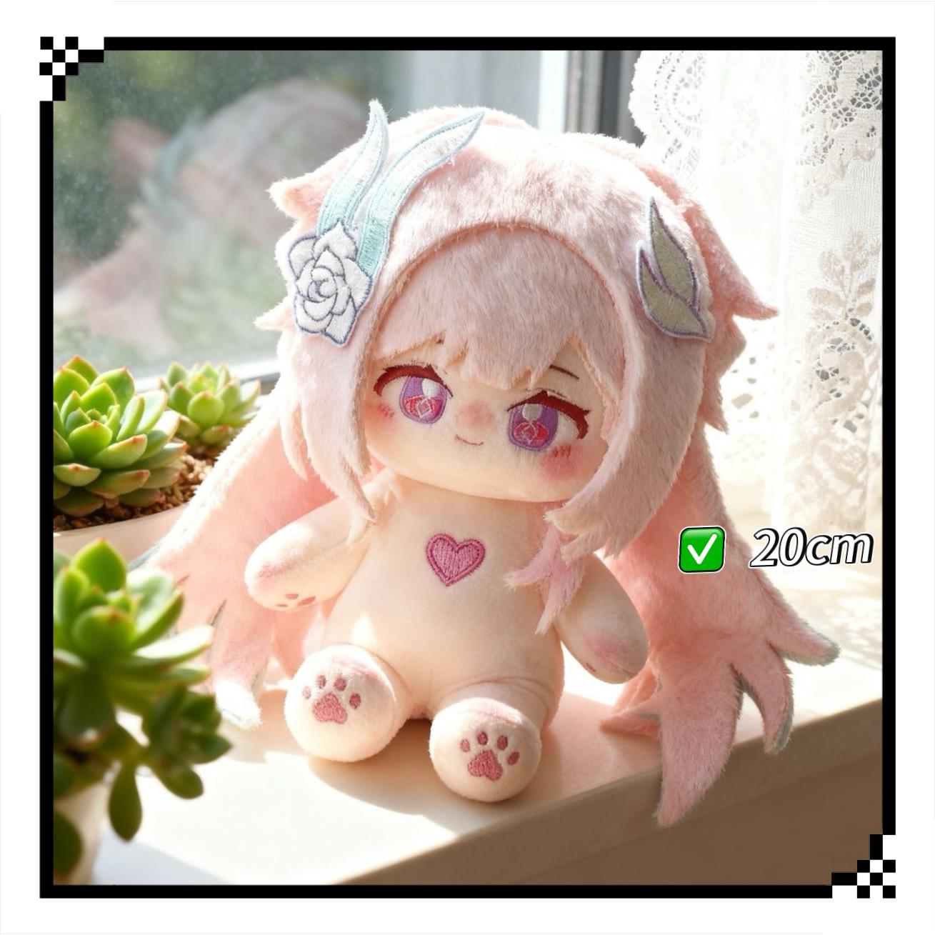 热销新品崩铁昔涟属性20cm棉花娃娃可爱卡通原创周边游戏同人玩偶