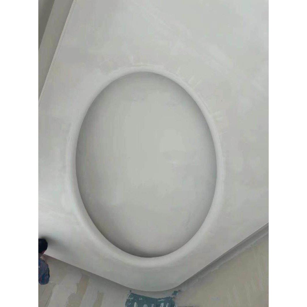 圆弧形石膏线定制异型椭圆半圆定做石膏线天空之眼吊顶圆弧线造型