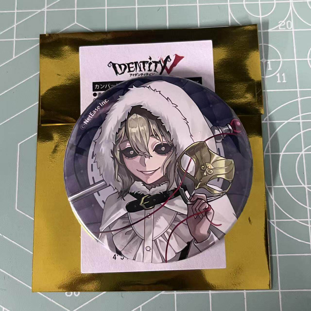 日谷现货第五人格周边×命运的红线主题咖啡厅守夜人吧唧徽章