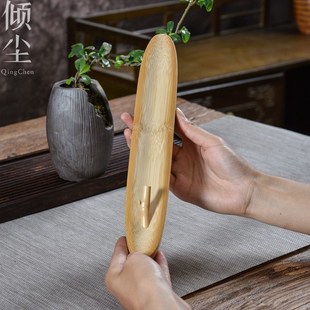 快速发货纯手工雕刻广西老煤竹线香香F插 卧香插底座竹雕香炉檀香