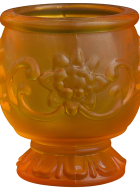 快速发货琉璃供水杯供佛杯家用佛前E供奉观音杯财神供酒杯供杯佛