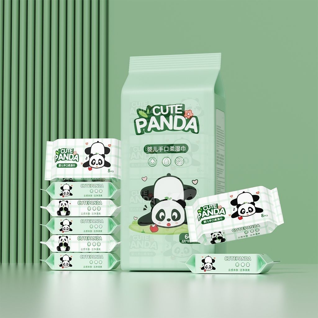 开学季便携小包装超迷你宝宝手口专用湿巾婴儿潼随身装湿纸巾学生