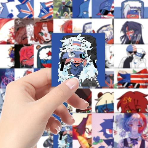 陶创创贴纸卡通动漫国拟人贴纸