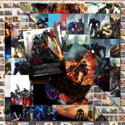 140张超燃爆款变形金刚手机壳笔记本平板电脑桌面手账DIY防水贴纸