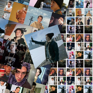 无耻之徒贴纸高颜值帅气欧美风手账防水桌面遮丑行李箱防丢DIY贴画