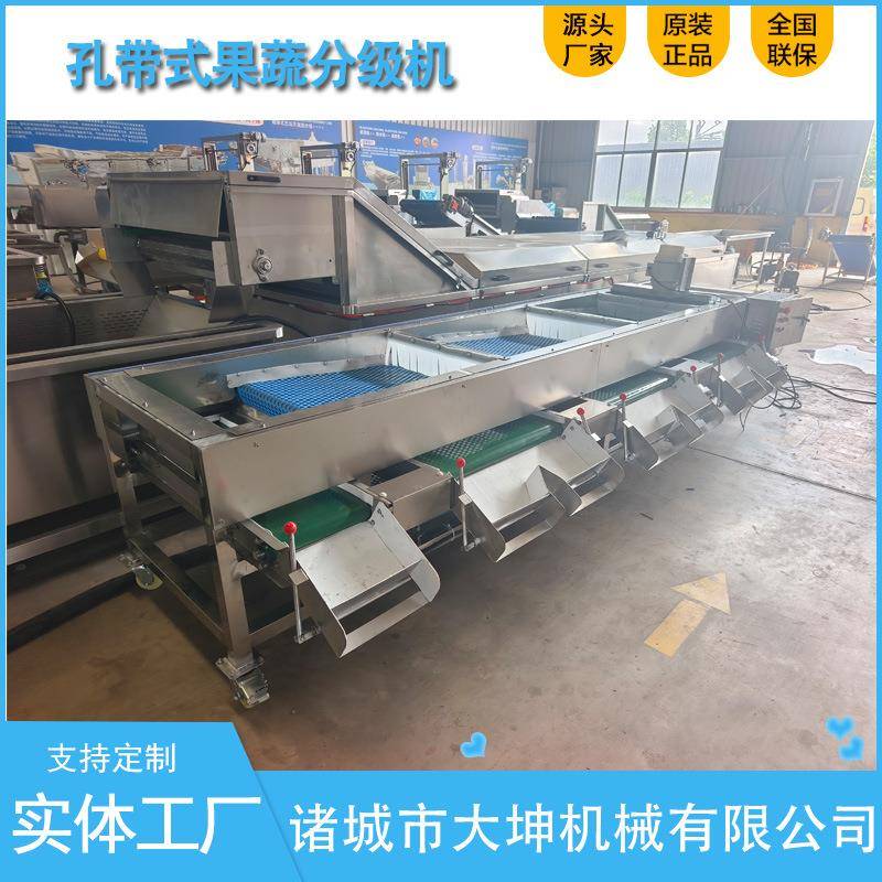 孔带式蓝莓分级机西红柿分选分级设备多功能香菇分选机多级可选