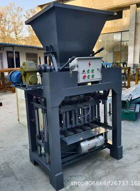 2-45型砖机免烧水泥制砖机面包砖六角空心护坡砖机路面花砖机