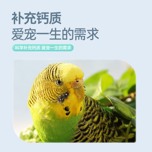 墨鱼骨粉鹦鹉补钙牡丹虎皮鹦鹉陆龟乌龟鸟用补钙粉墨鱼骨粉鸟食