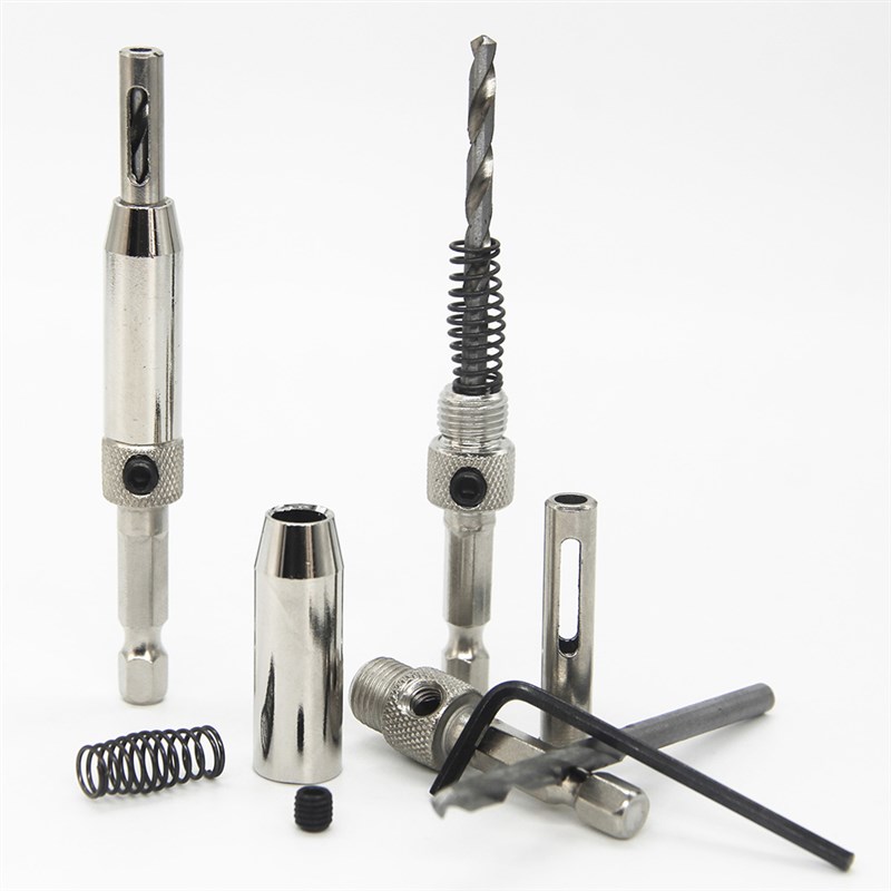 门窗厨具门柜合页铰链 准确定位开孔器 木工 电钻用 扩孔钻头套装