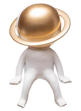 创意宇航员家居饰品照明灯具个性摆件酒店书店网红打卡点装饰造型