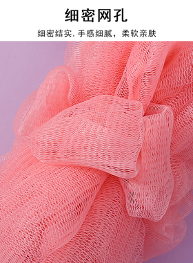 大号浴花球不散可爱少女沐浴球高档柔软起泡泡男女成人洗澡巾搓澡