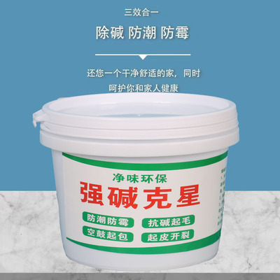补墙腻子粉家用自刷修补墙面起皮反碱发霉返潮起毛脱落净味补墙膏