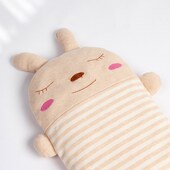 婴儿纯彩棉枕头0 12个月新生儿荞麦枕芯幼儿园宝宝儿童午睡枕春夏