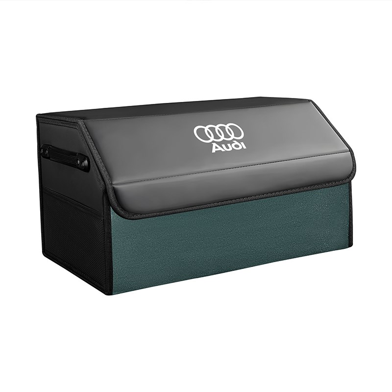 奥迪A6L/A4/Q5L/Q7/Q3/Q2/A5A1/A3L后备箱收纳箱汽车载折叠储物盒