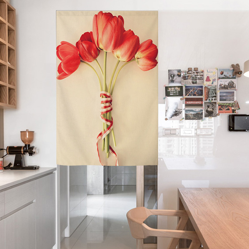 欧式门帘隔断帘衣帽间衣柜过道房间遮挡防尘美式挂布卫生间粘贴布