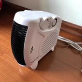 电暖风机洗澡间省电卫生间浴室电暖气小型办公室家用小太阳暖风机