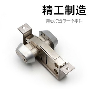 恒驰窄门框地锁推拉门锁有框门玻璃门地插锁地弹门地锁型材暗装锁