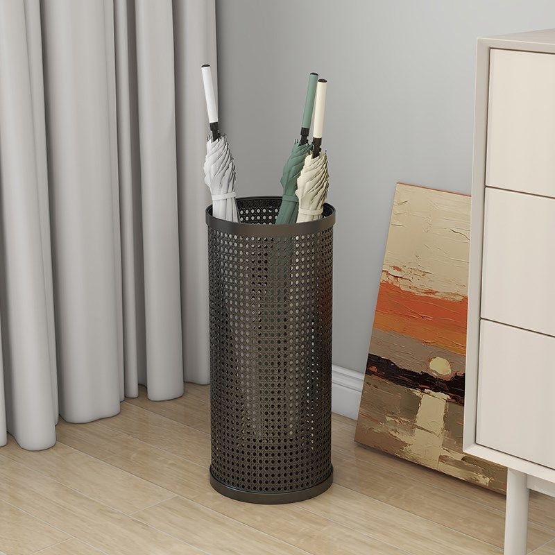 奶油风雨伞桶日式仿藤编伞架子民宿咖啡馆家用雨伞沥水存放收纳桶,住宅家具,家用雨伞架,淘宝优惠券,粉丝福利购,淘宝优惠卷