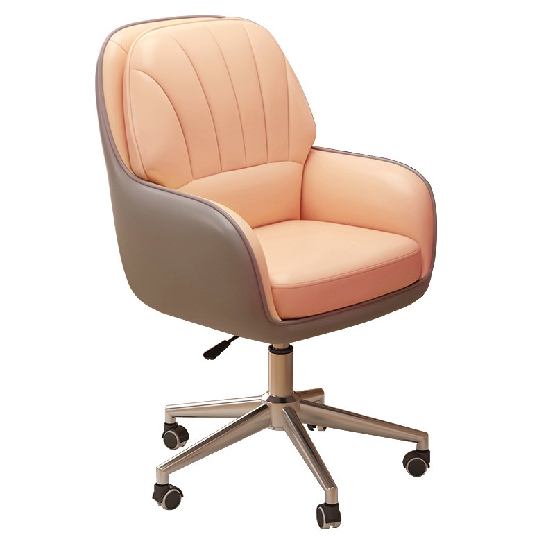 电脑椅子轻奢高级家用舒适久坐女生卧室化妆椅宿舍书桌靠背办公椅