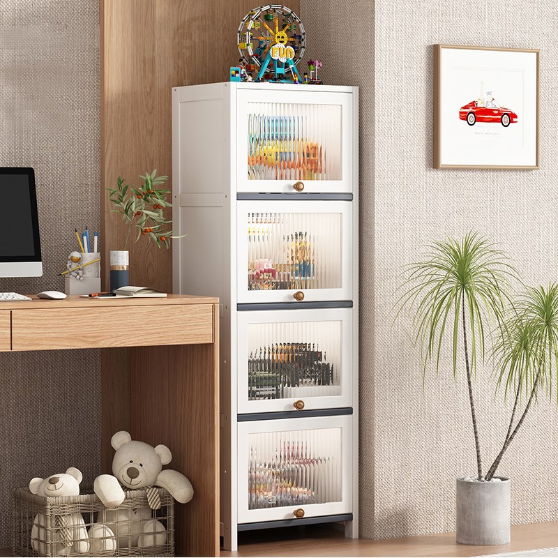 厨房置物架柜式多层夹缝储物柜冰箱窄缝隙放碗碟盘锅具落地收纳柜